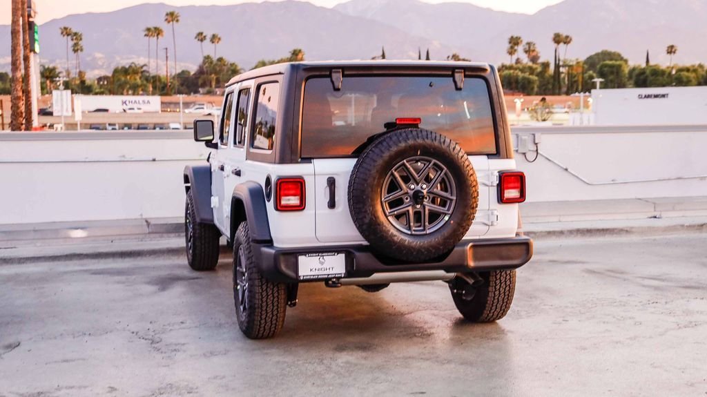 New 2026 Bright White Clearcoat Jeep Sport S image 7