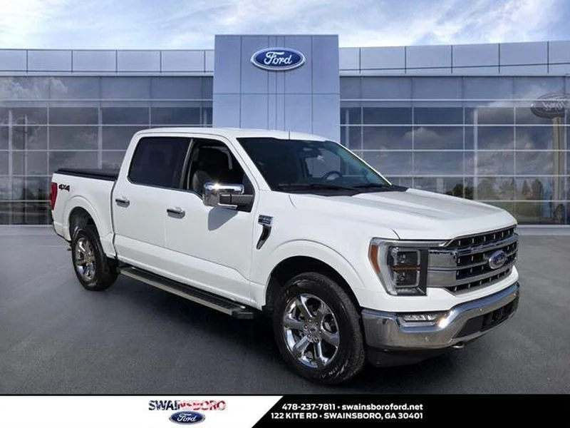 Used 2023 Oxford White Ford LARIAT image 1