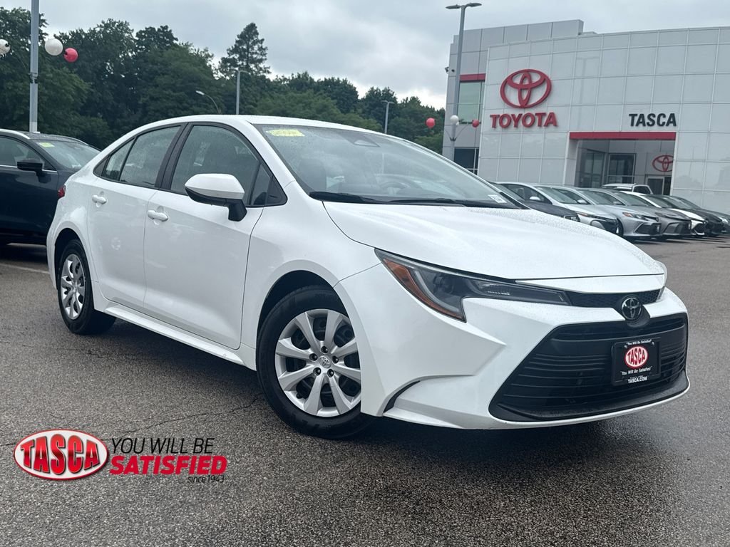 Used 2024 White Toyota LE image 1