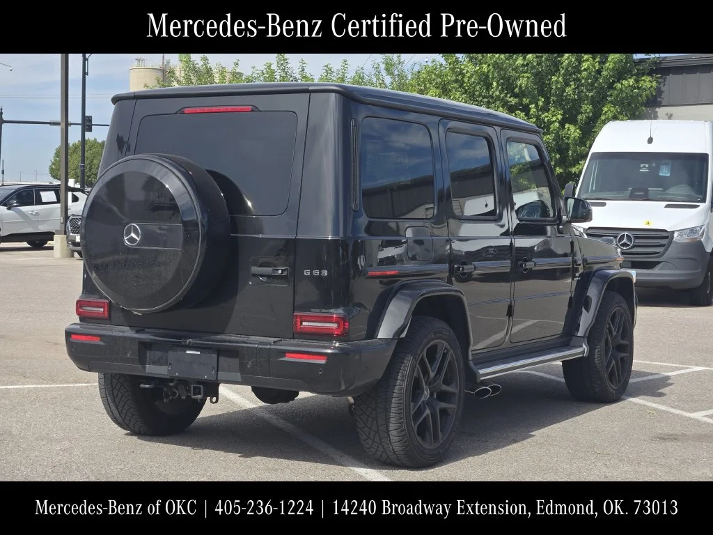 Certified Used 2025 Obsidian Black Mercedes-Benz G 63 AMG® image 8