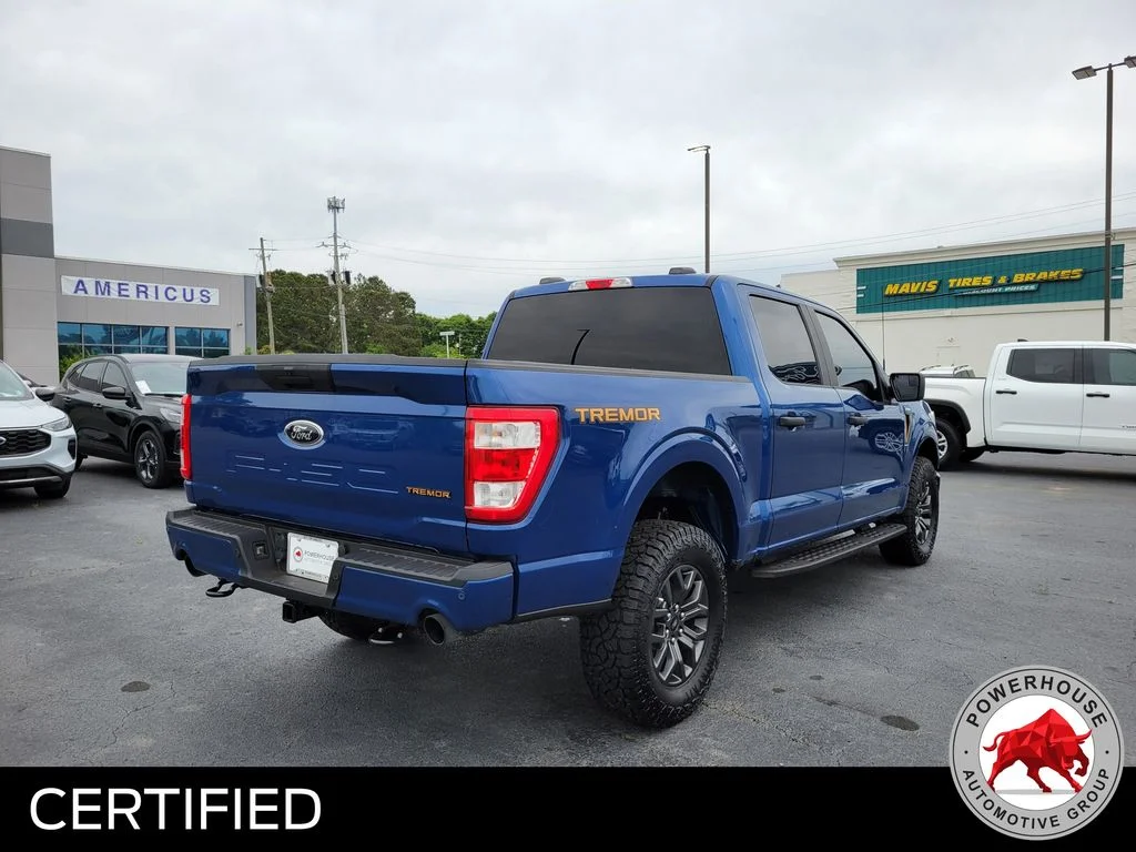 Used 2022 Blue Ford Tremor image 6
