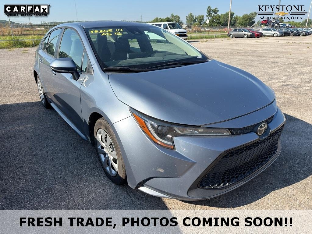 Used 2021 Gray Toyota LE image 1