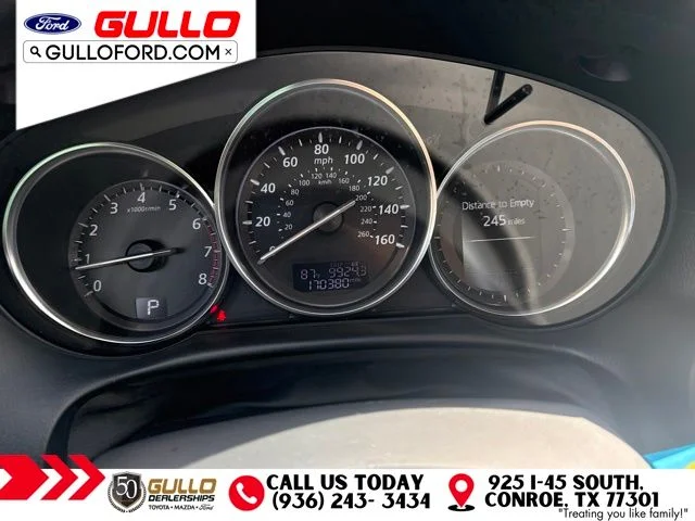 Used 2015 Deep Crystal Blue Mazda Grand Touring image 7