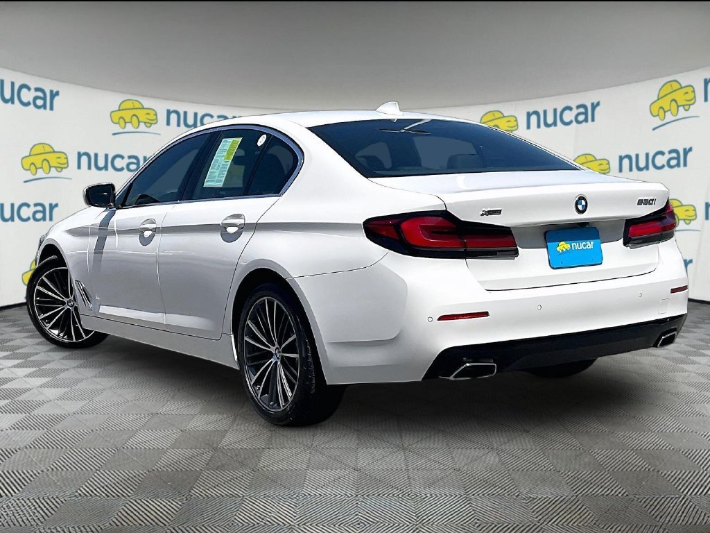 Used 2023 Alpine White BMW 530i xDrive image 4