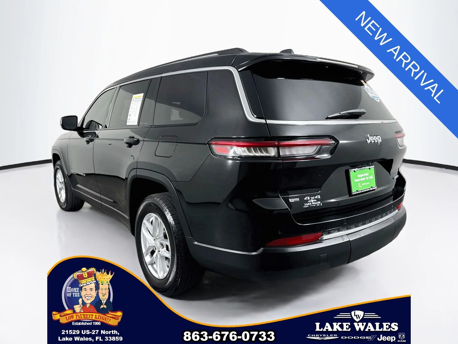 Certified Used 2021 Black Jeep Laredo image 5
