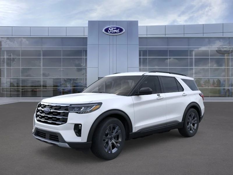 New 2026 Star White Metallic Tri-Coat Ford Active image 1