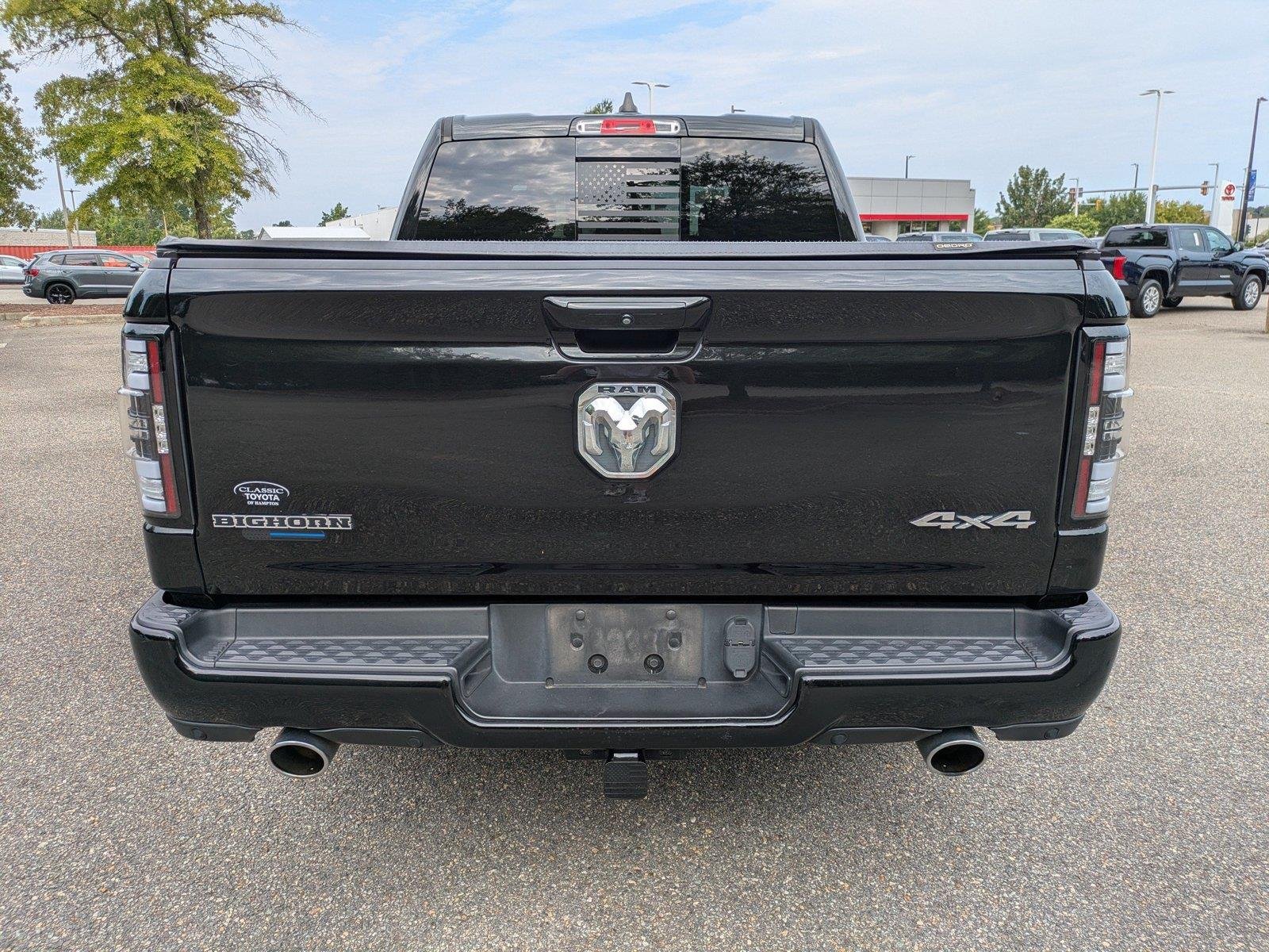 Used 2019 Diamond Black Crystal Pearlcoat Ram Big Horn/Lone Star image 5