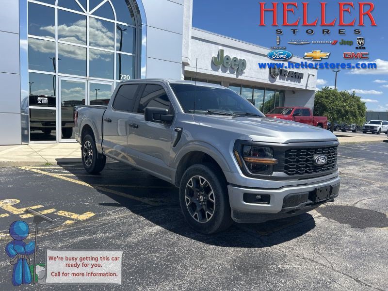 Used 2024 Iconic Silver Metallic Ford STX image 1