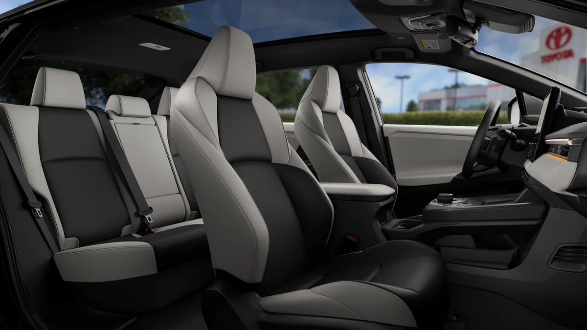 New 2026 Wind Chill Pearl with Midnight Black Metallic roof Toyota Limited image 20