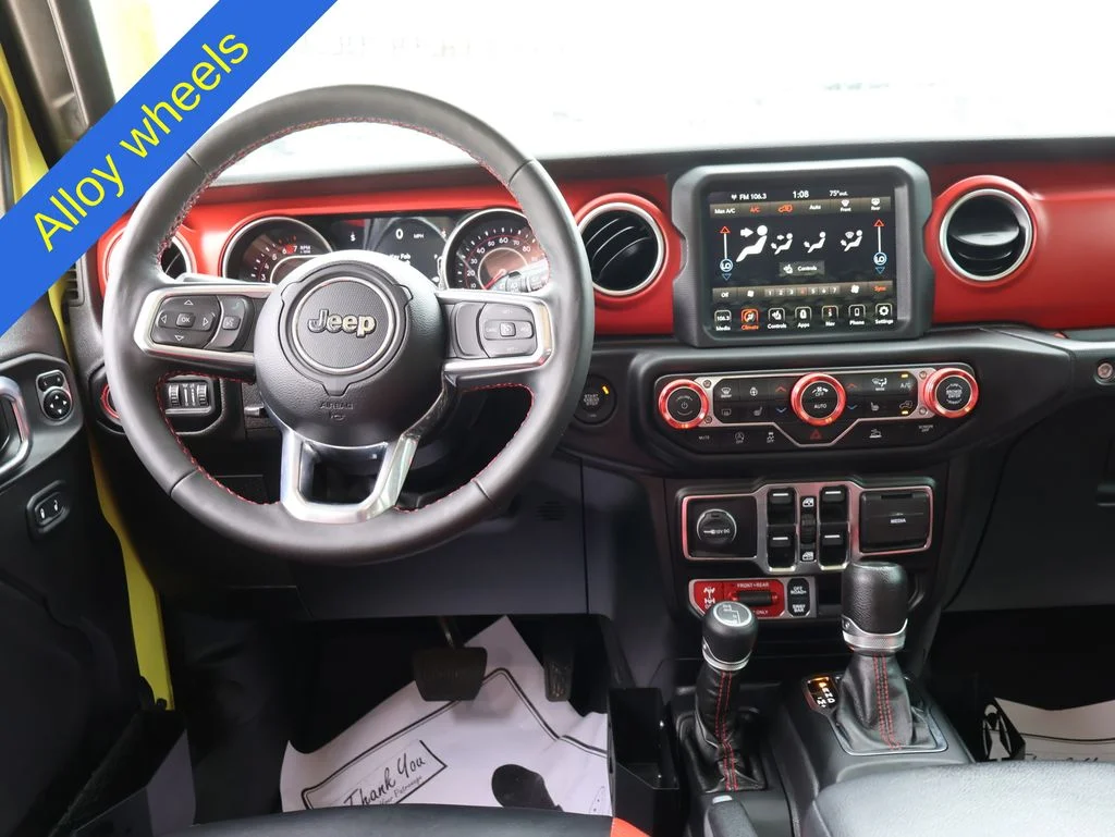 Used 2022 Yellow Jeep Unlimited Rubicon image 19