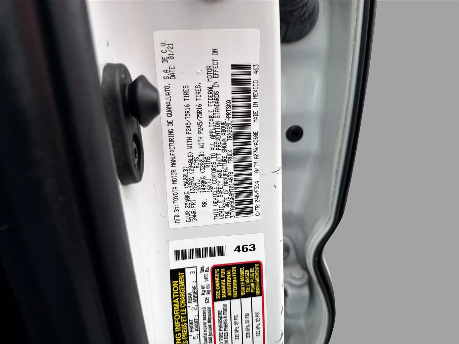 Used 2021 Super White Toyota SR image 36