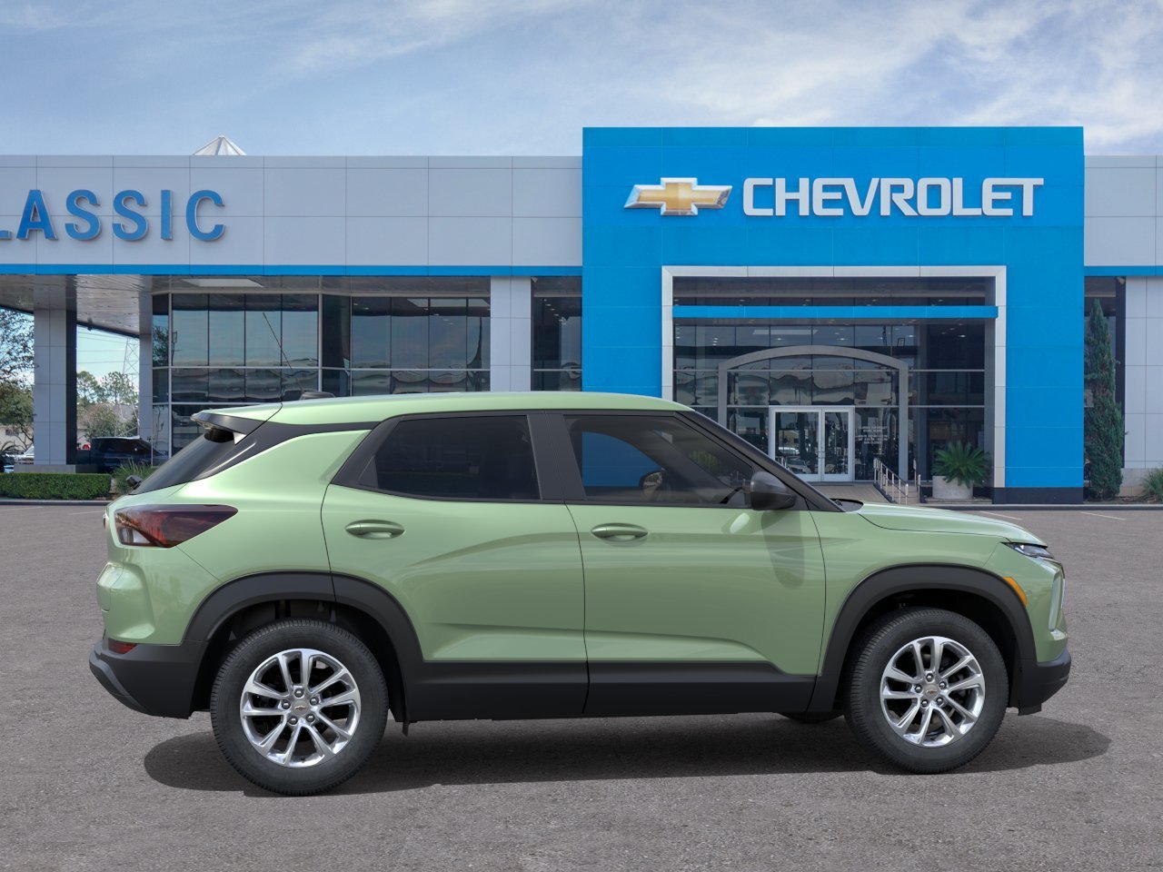 2026 Chevrolet Trailblazer LS Green at Classic Elite Chevrolet Sugar Land