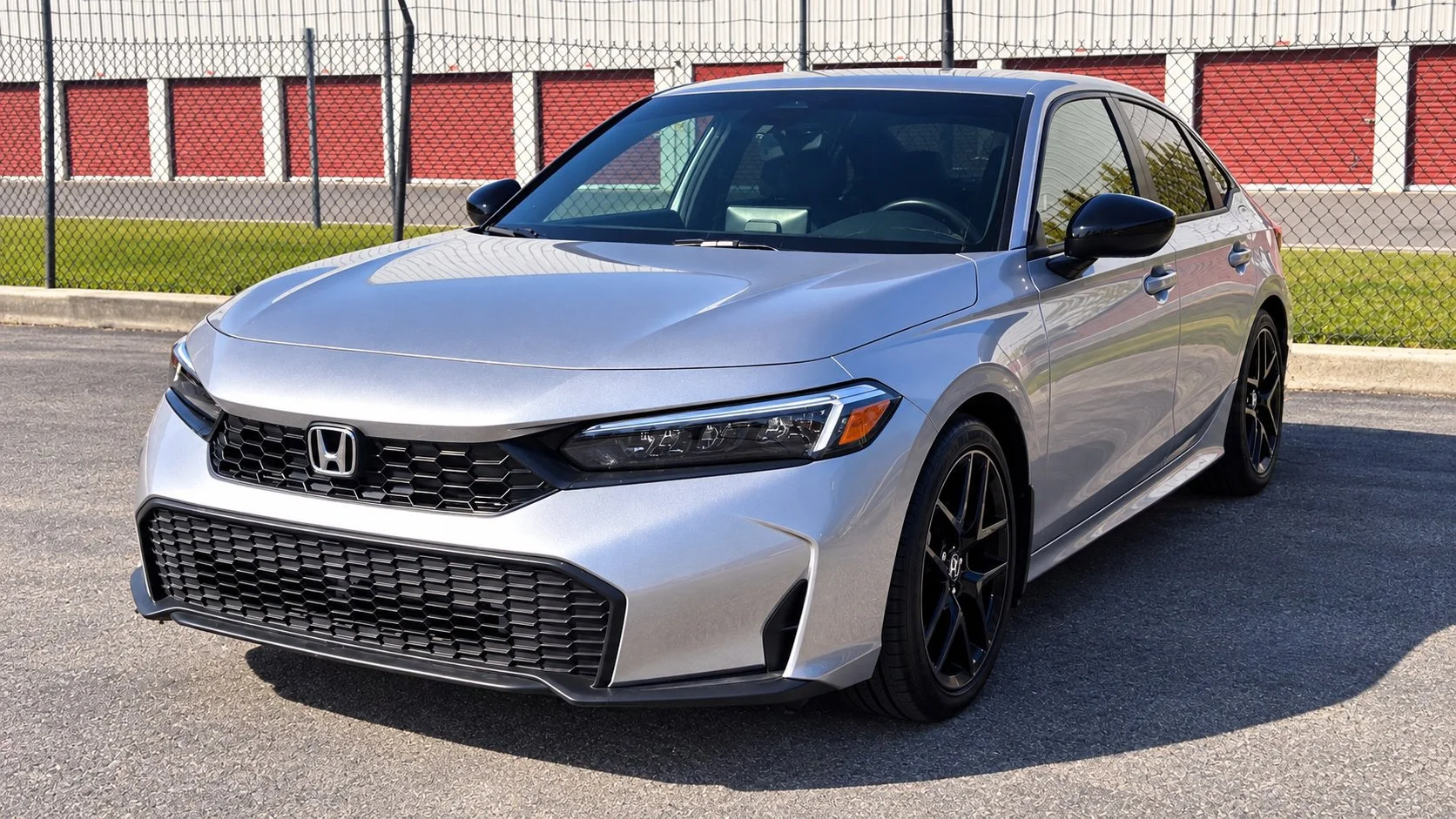 Used 2025 Solar Silver Metallic Honda Sport image 1