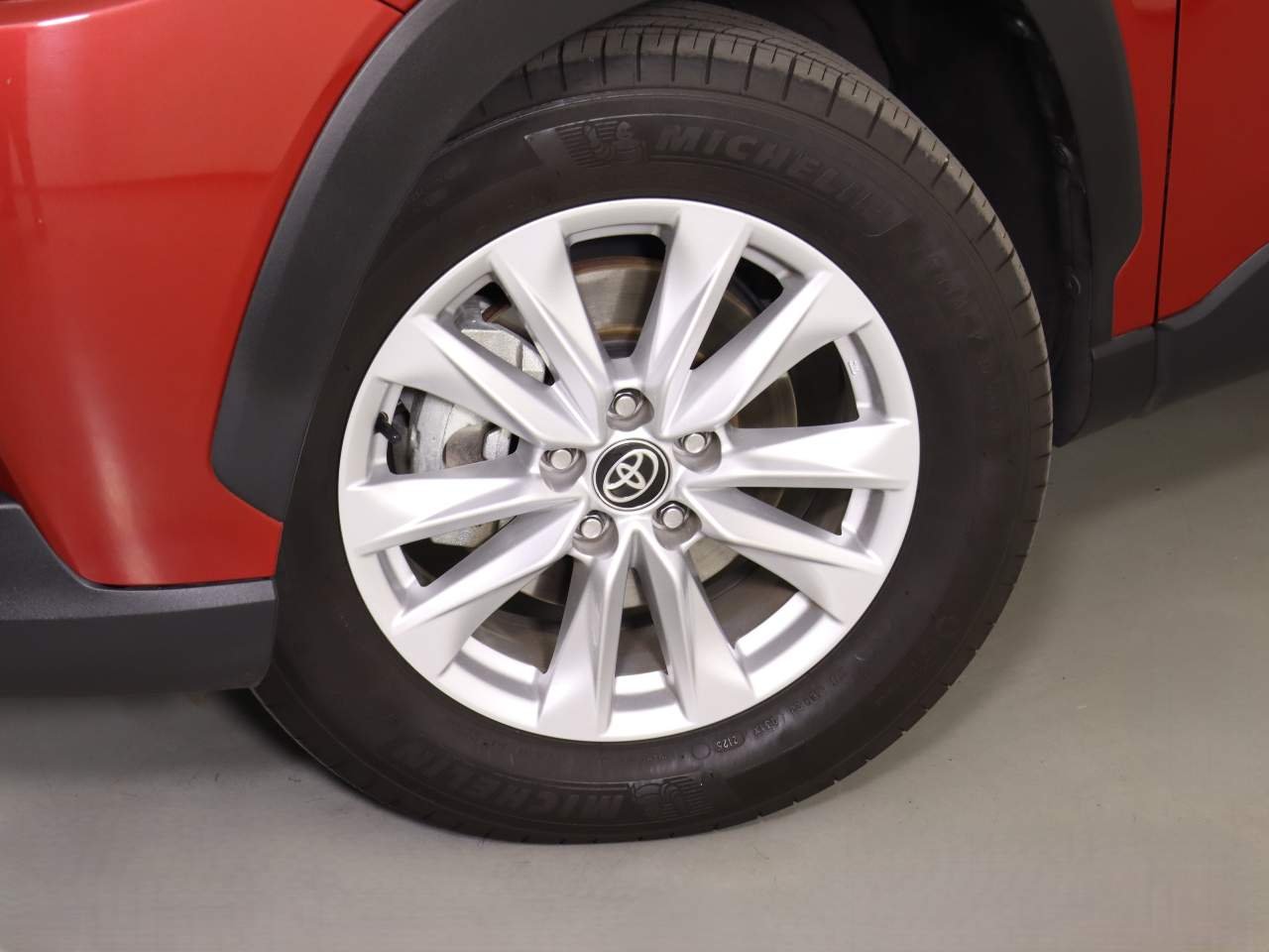 Used 2024 Barcelona Red Metallic Toyota LE image 7