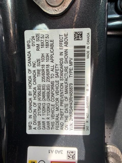 Used 2024 Gray Honda EX image 30