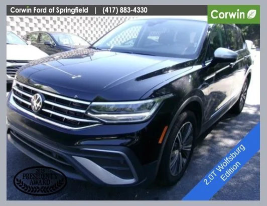 Used 2024 Deep Black Pearl Effect Volkswagen 2.0T Wolfsburg Edition image 1