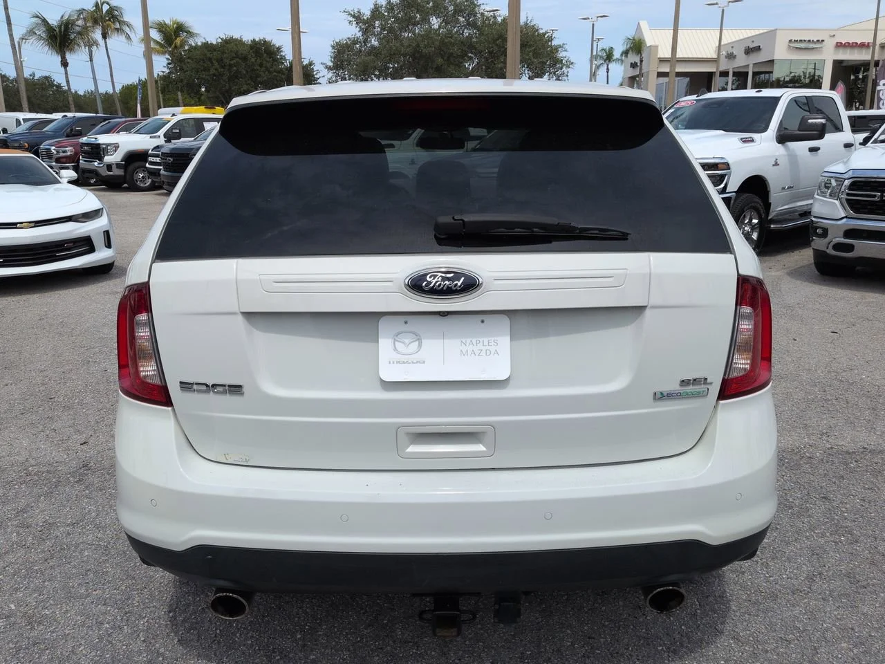 Used 2013 White Suede Ford SEL image 6
