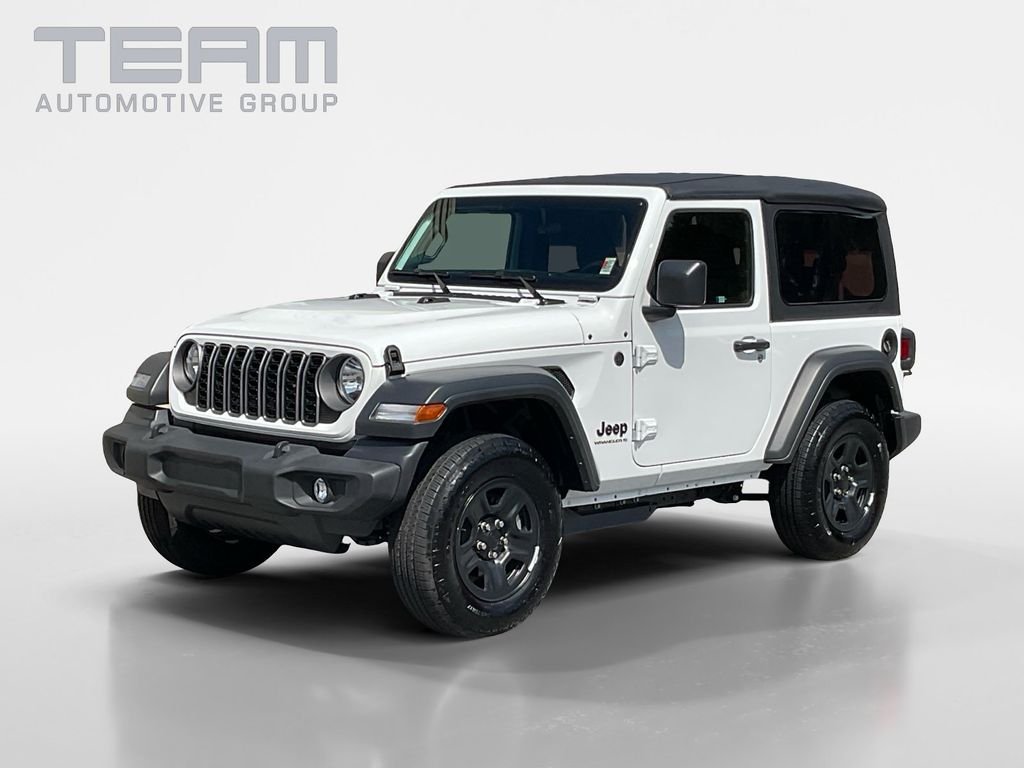 New 2026 Bright White Clearcoat Jeep Sport image 3