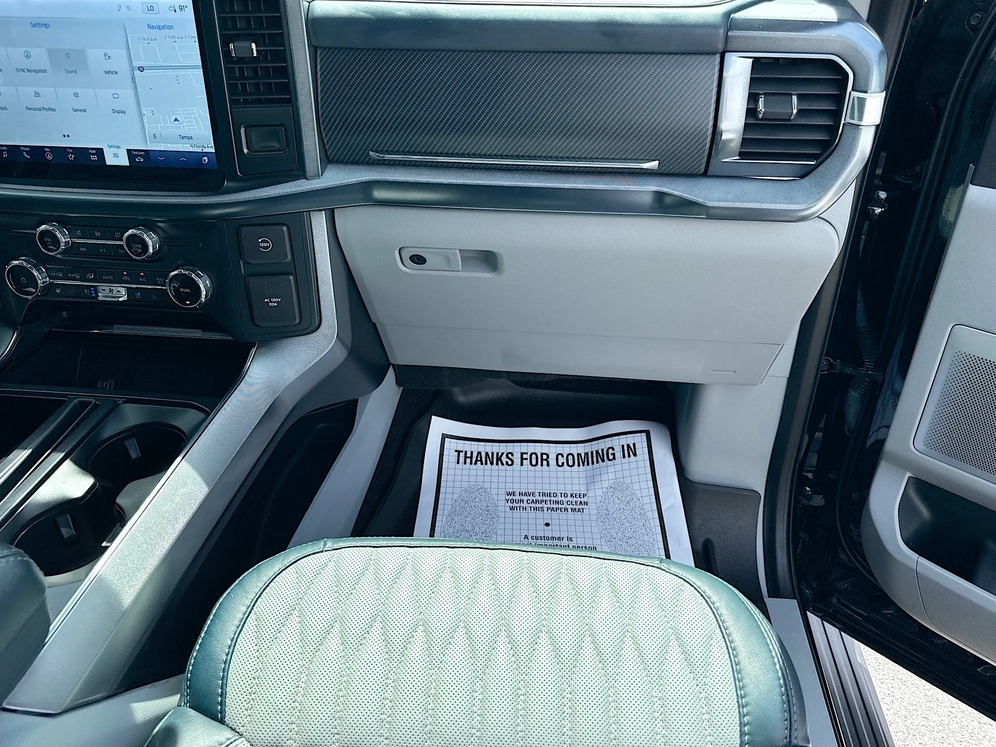 Used 2022 Blue Metallic Ford Limited image 16