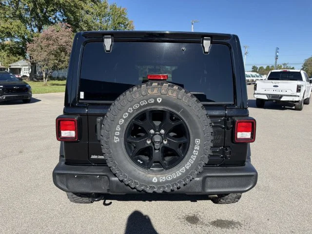 Used 2021 Black Clearcoat Jeep Unlimited Willys image 19