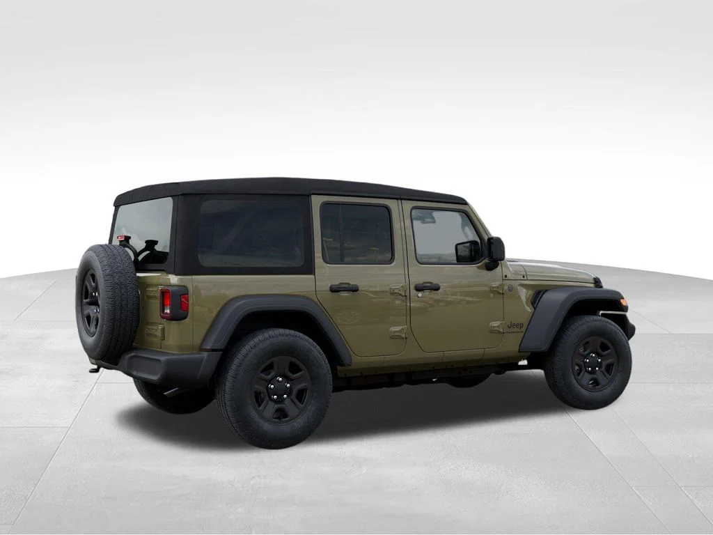 Used 2025 Gold Jeep Sport image 4
