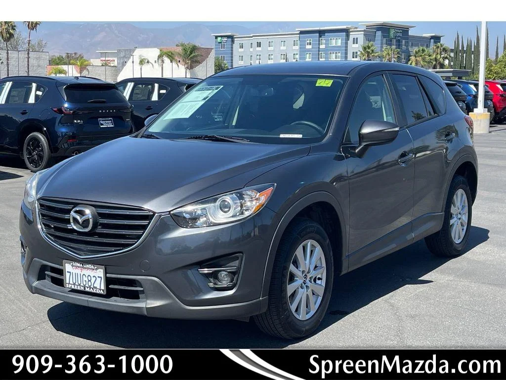 Used 2016 Meteor Gray Mica Mazda Touring image 1