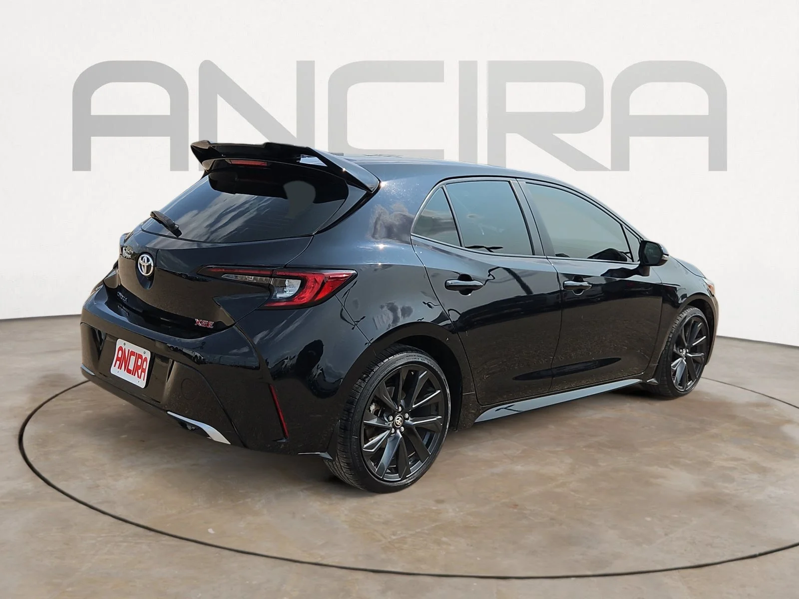 Used 2023 Midnight Black Metallic Toyota XSE image 9