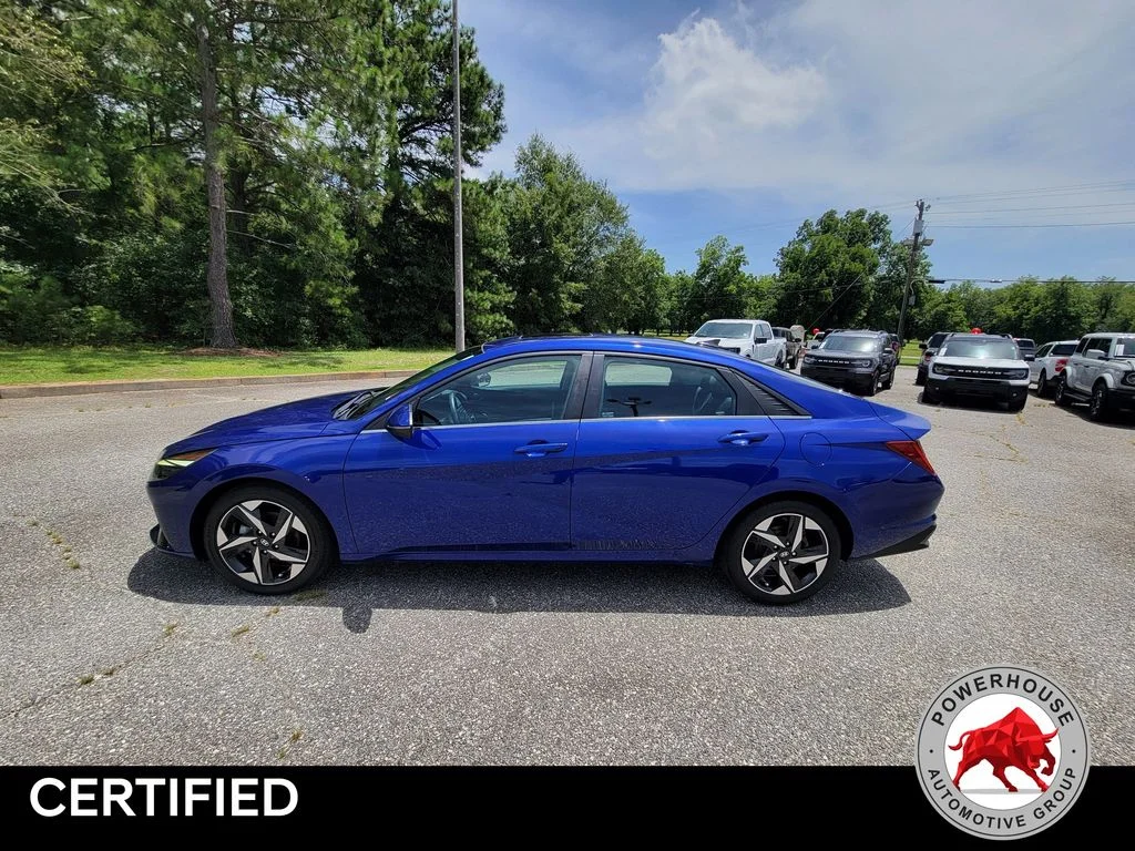 Used 2022 Blue Hyundai Limited image 2