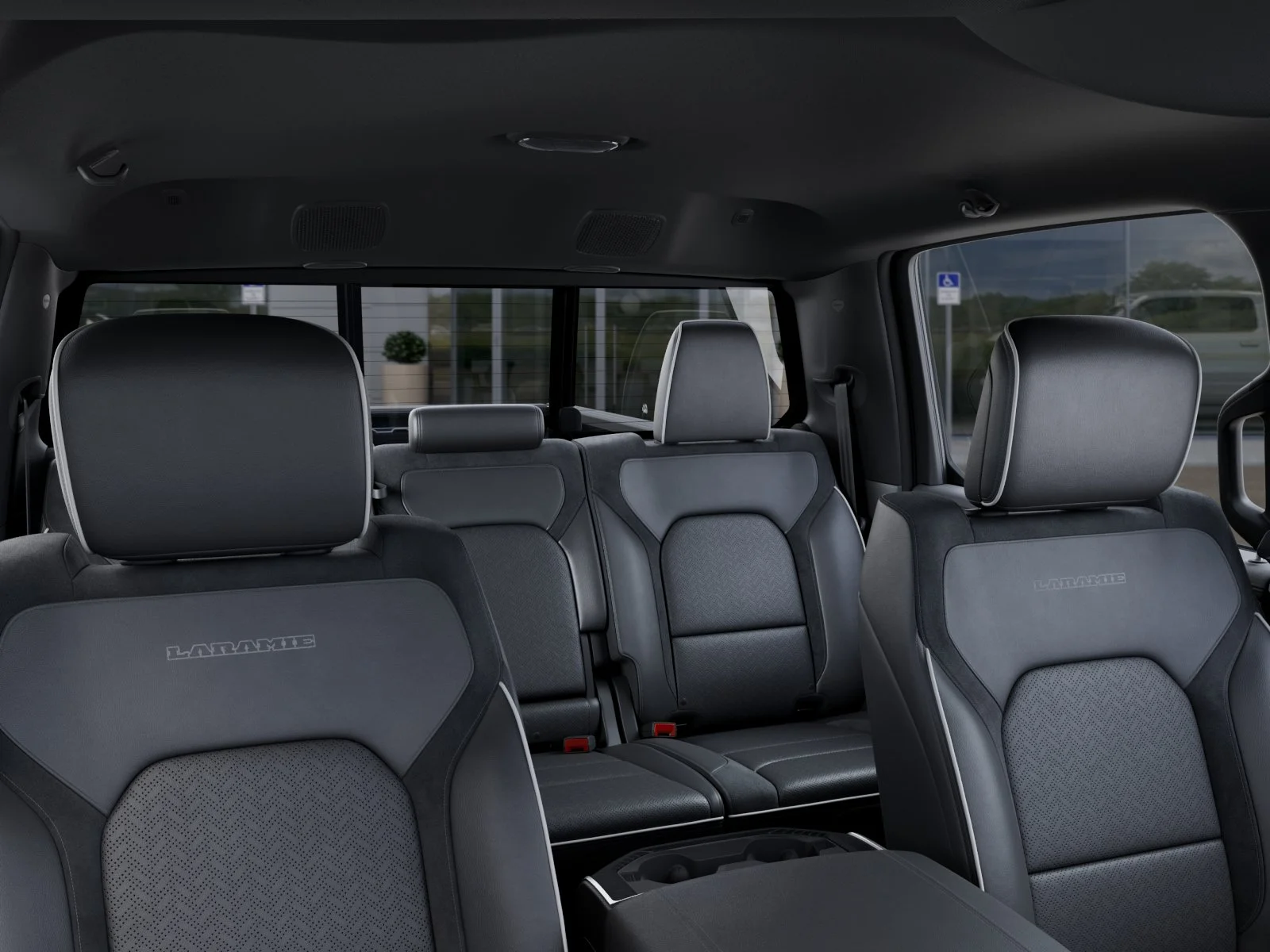 New 2026 Diamond Black Crystal Pearl-Coat Exterior Paint RAM Laramie image 52