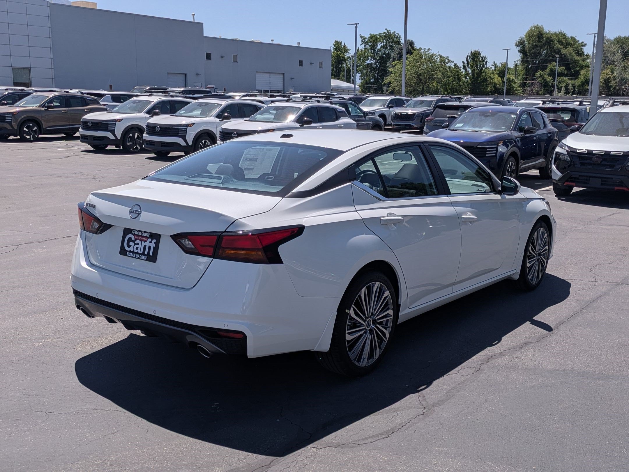 New 2026 Pearl White Tricoat Nissan SV image 3