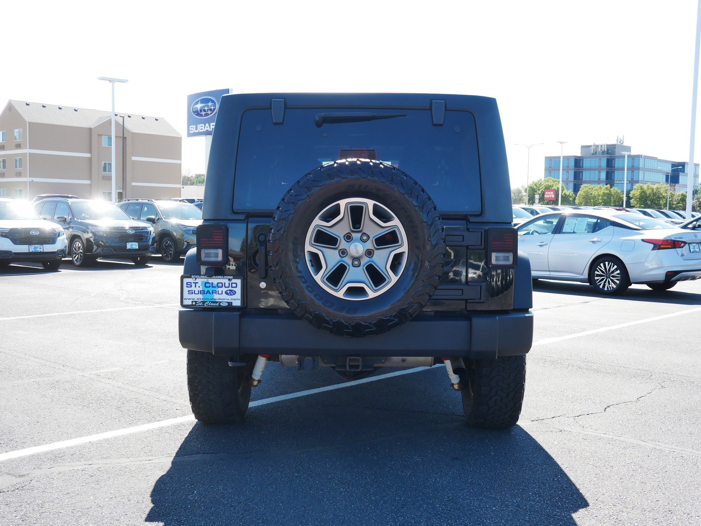 Used 2015 Black Clearcoat Jeep Rubicon image 6