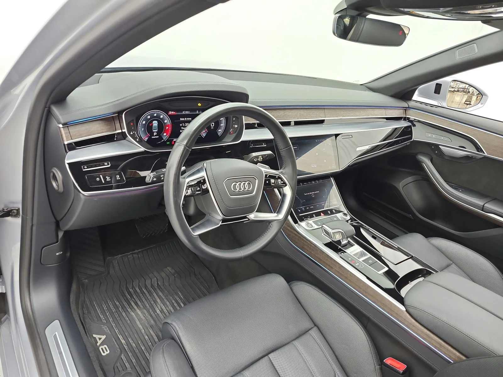 Used 2021 Florett Silver Metallic Audi L 55 TFSI quattro image 9