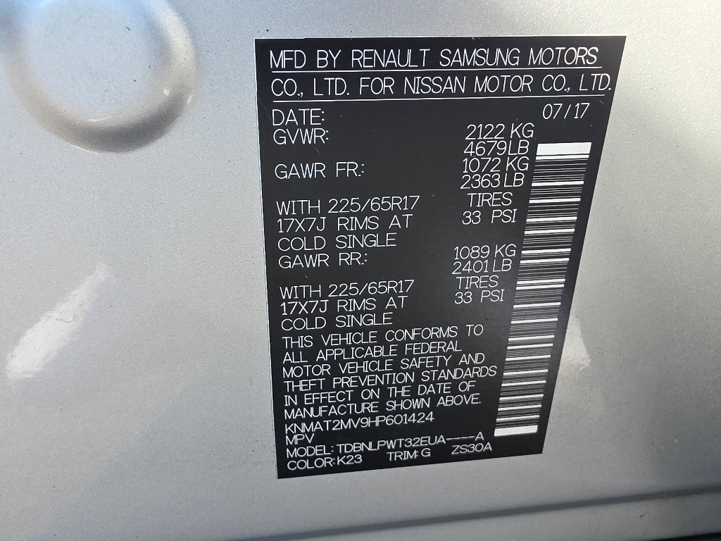 2017 Nissan Rogue S - Photo 28