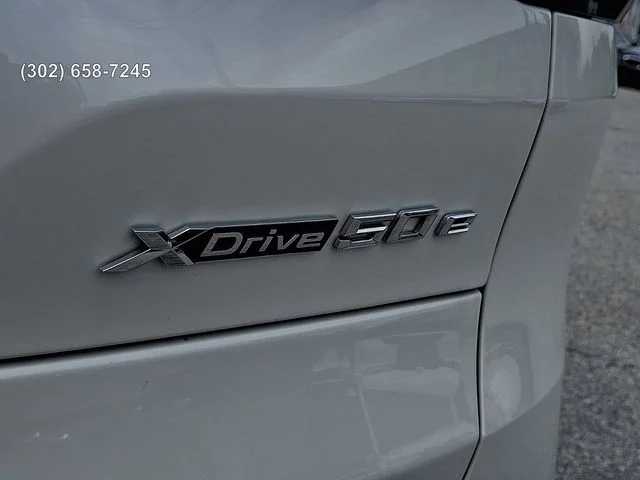Certified Used 2025 Mineral White Metallic BMW xDrive50e image 30