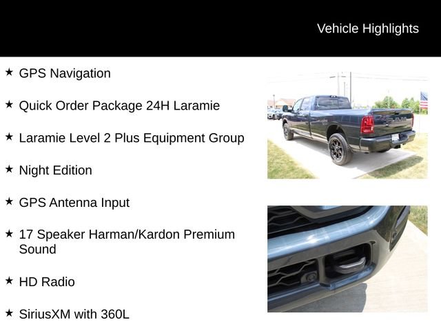 New 2026 Forged Blue Metallic Exterior Paint RAM Laramie image 3