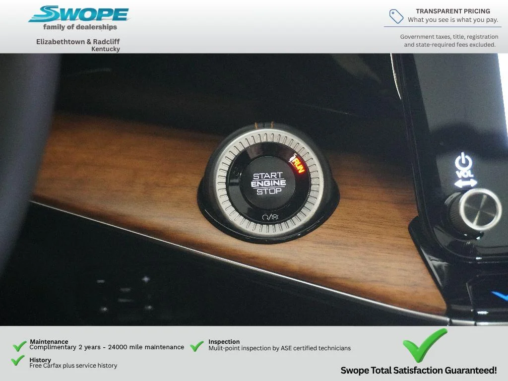 Used 2024 Velvet Red Pearlcoat Jeep Series III image 22