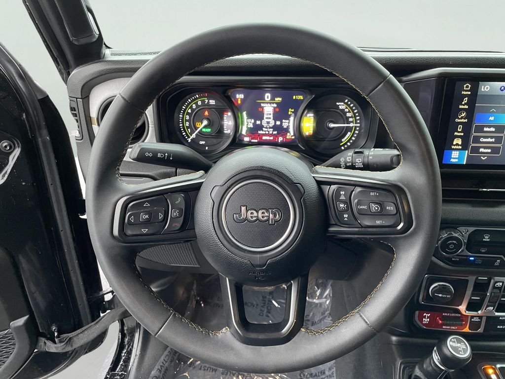 Used 2024 Black Jeep Hybrid Willys 4xe image 27