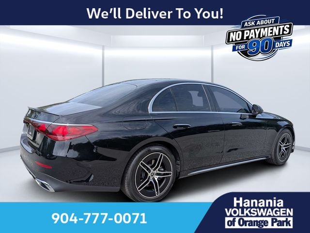 Used 2025 Black Mercedes-Benz E 350 image 3