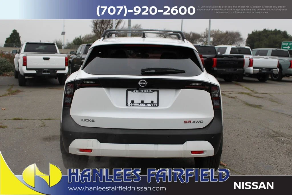 New 2026 Aspen White TriCoat Nissan SR image 8
