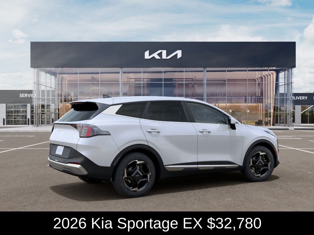 New 2026 Glacial White Pearl Kia EX image 7