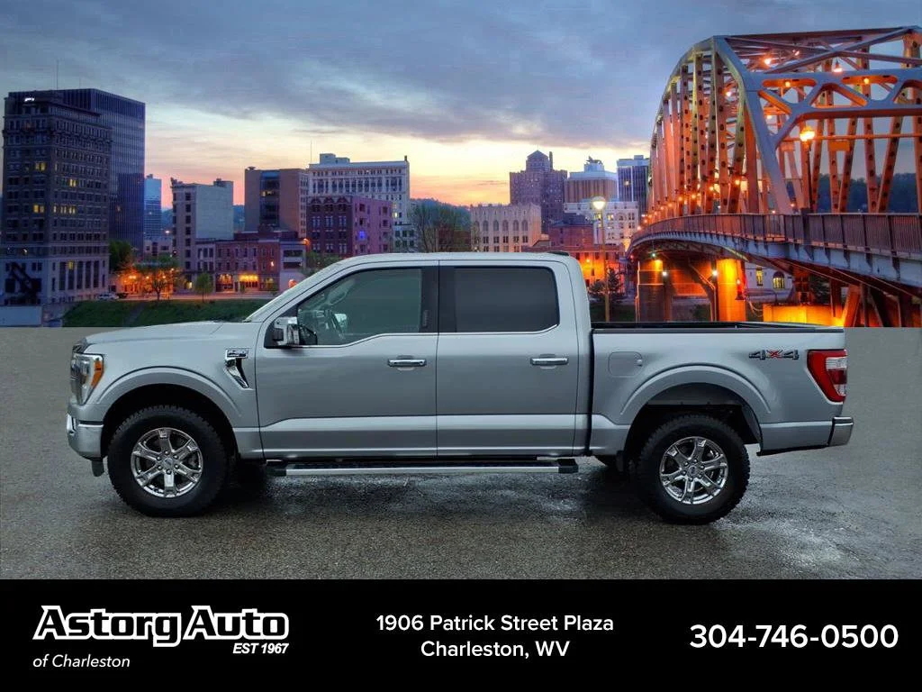 Used 2023 Iconic Silver Metallic Ford LARIAT image 6