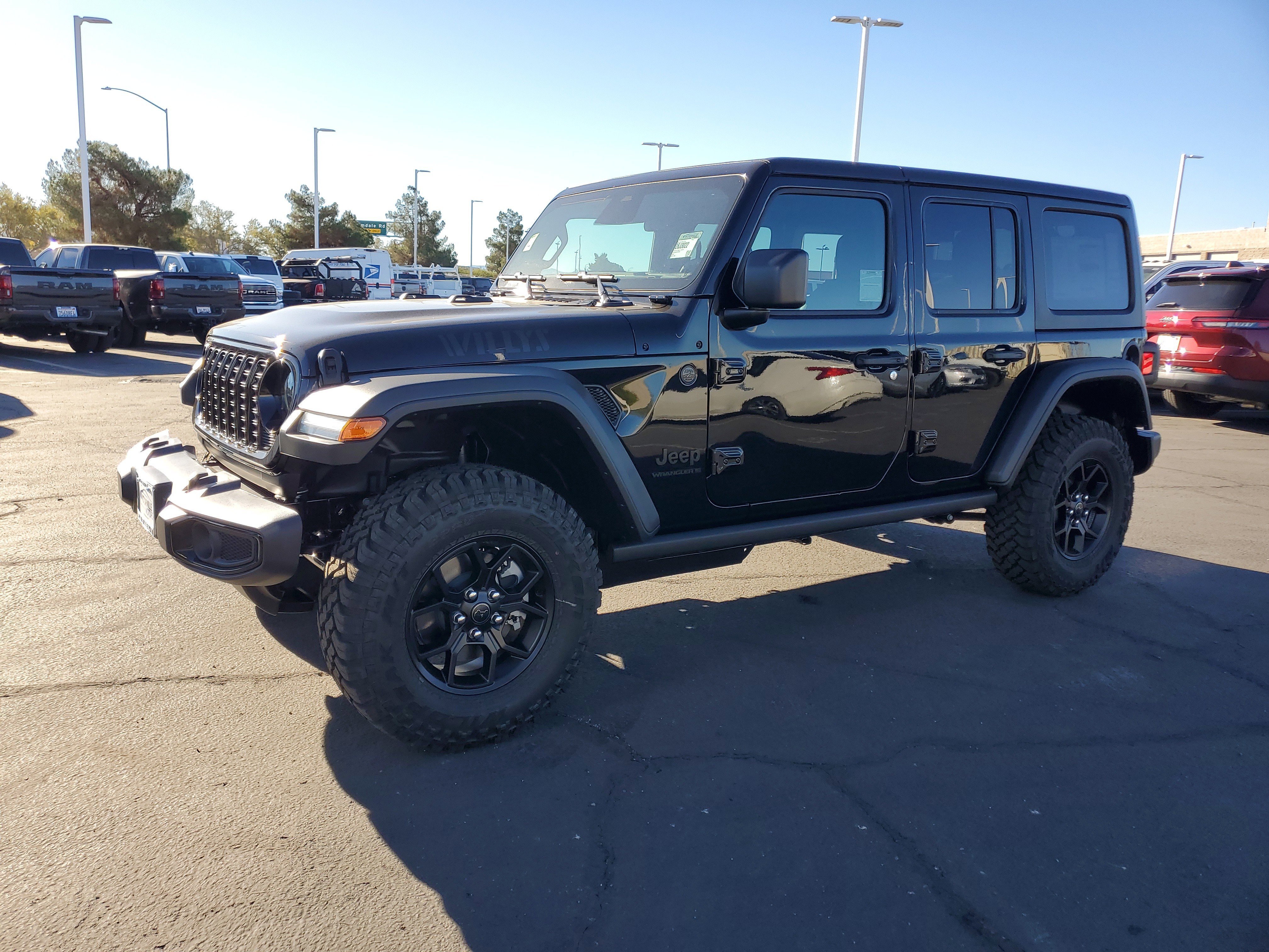 New 2026 Black Clear-Coat Exterior Paint Jeep Willys image 6