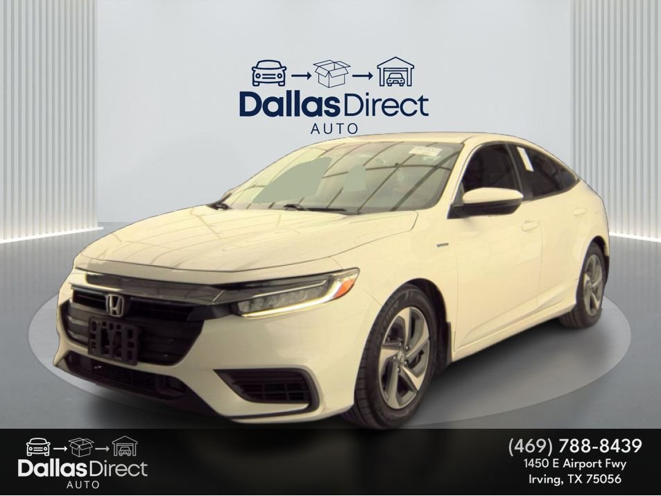 Used 2019 White Orchid Pearl Honda EX image 1