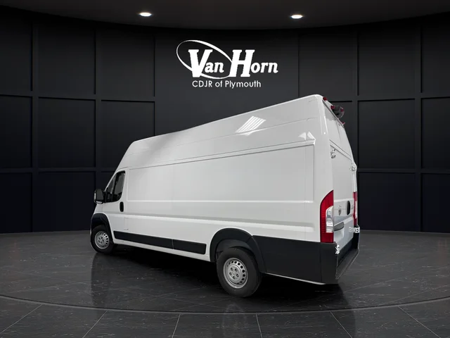 New 2025 Bright White Clear-Coat Exterior Paint RAM Super High Roof image 3