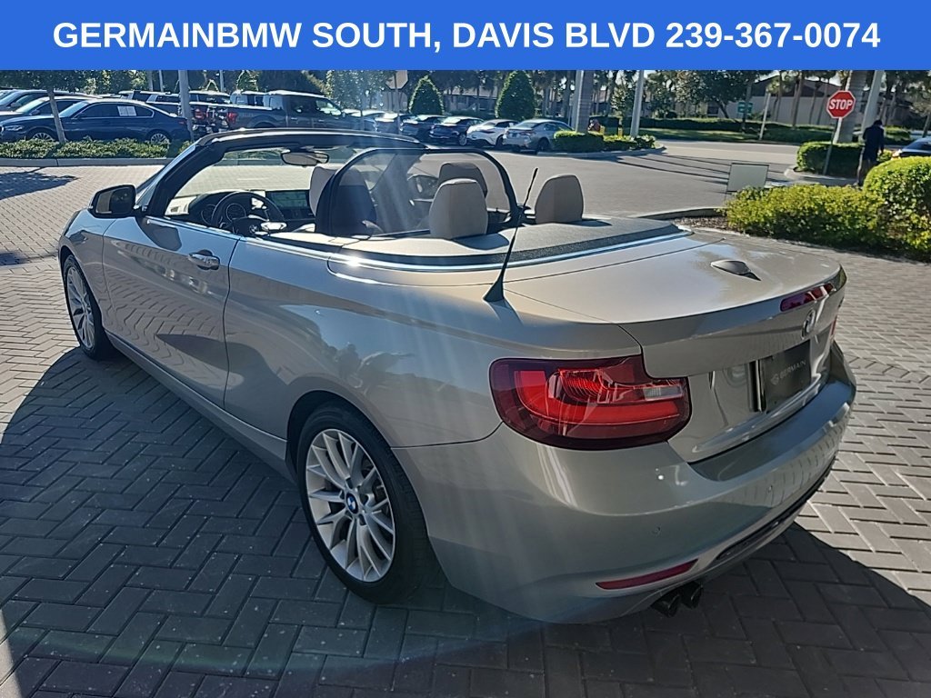 Used 2016 Moonlight Silver Metallic BMW 228i image 4