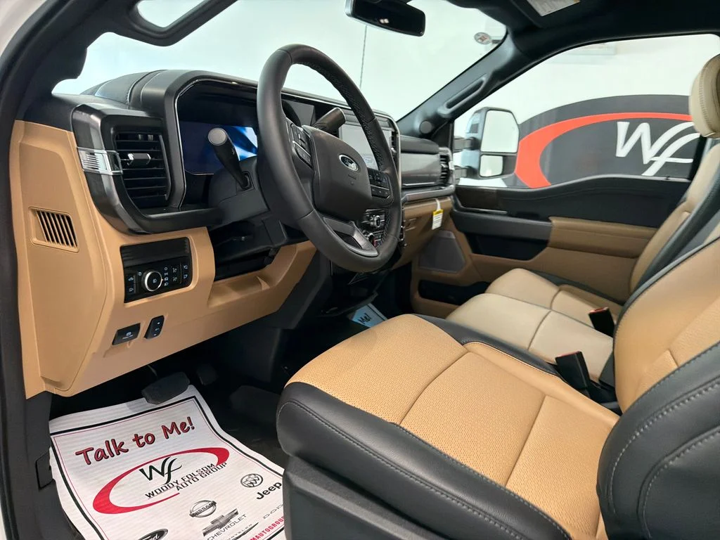 New 2026 Star White Metallic Tri-Coat Ford F-250® Lariat® image 13