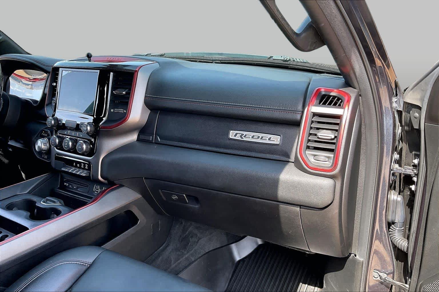 Used 2019 Maximum Steel Metallic Clearcoat Ram Rebel image 17