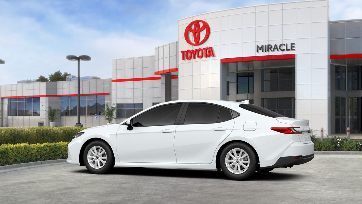 New 2026 White Toyota LE image 27