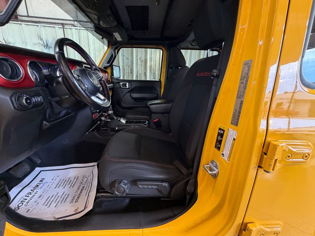 Used 2021 Yellow Jeep Unlimited Rubicon image 9