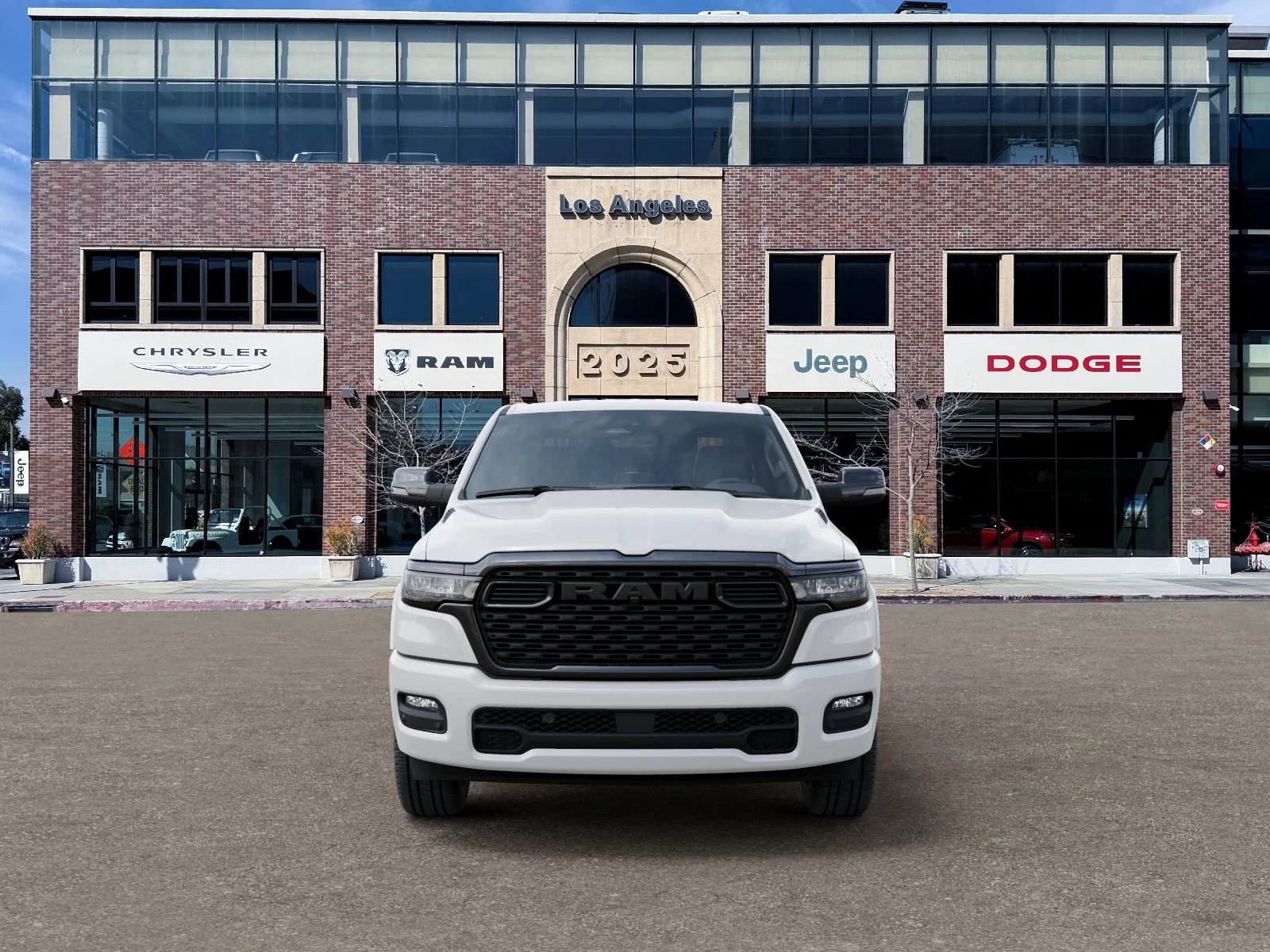 New 2027 Bright White Clear-Coat Exterior Paint RAM Big Horn/Lone Star image 32